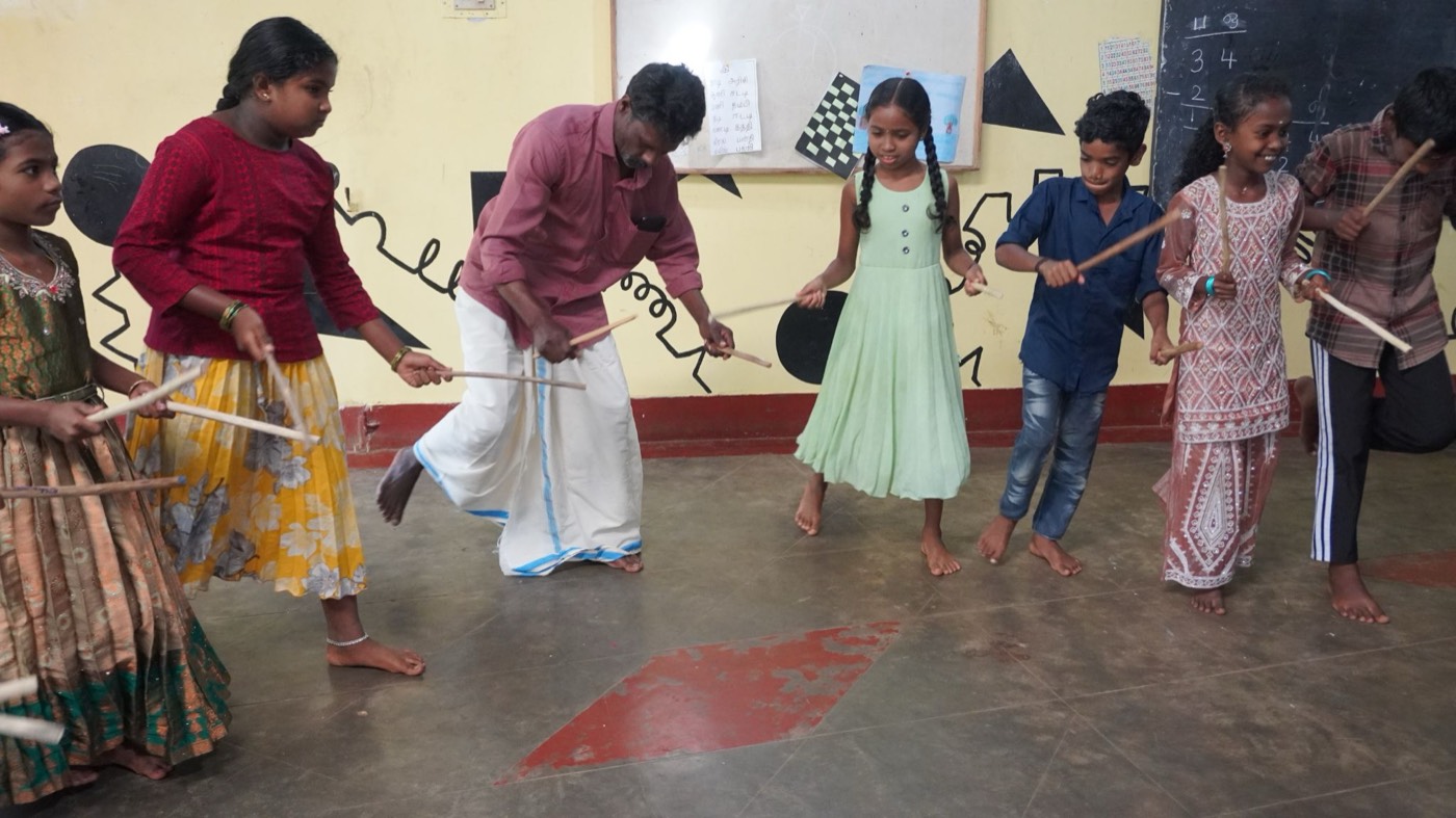 Children and daily life at Vidyodaya, Gudalur