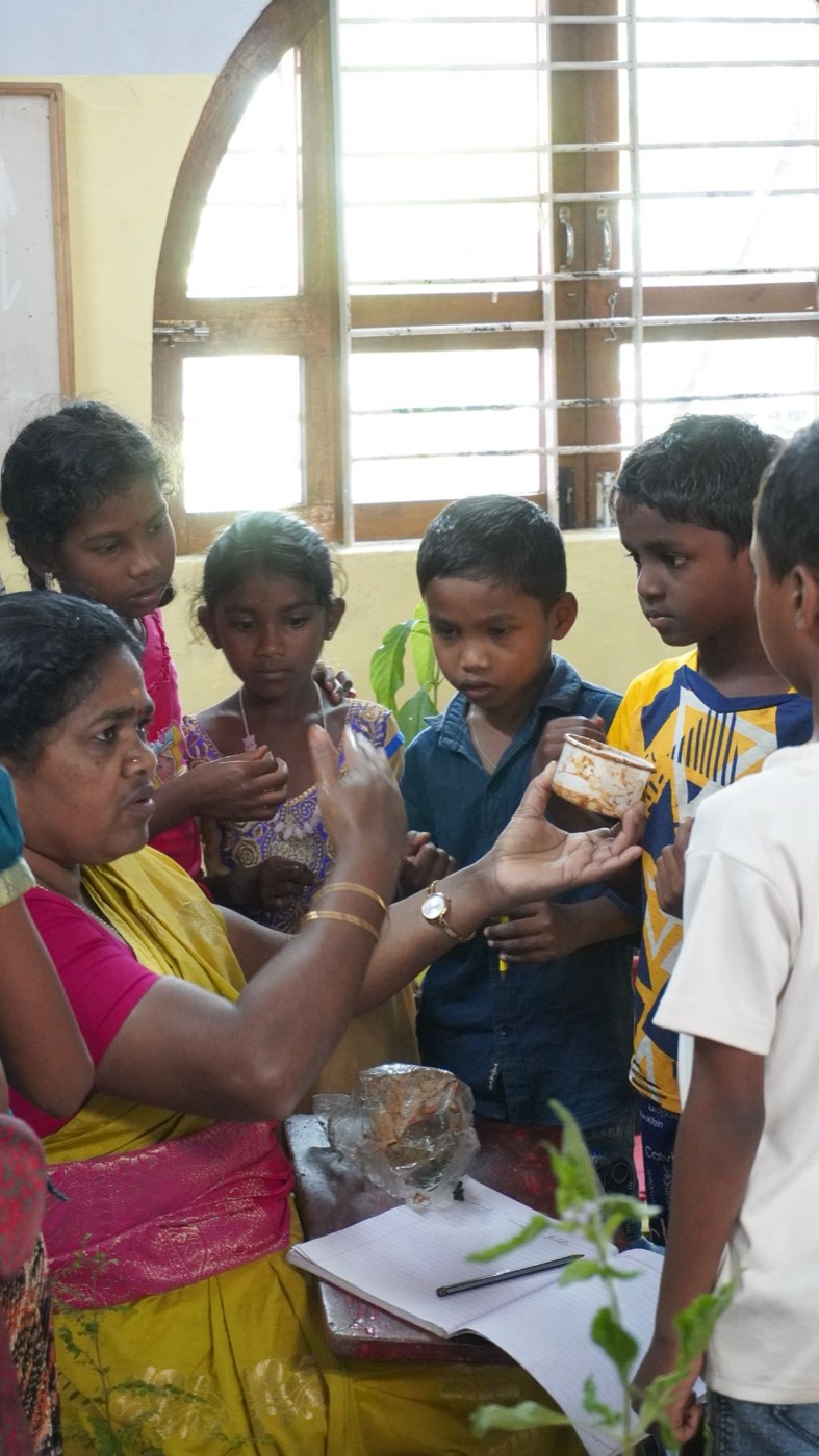 Children and daily life at Vidyodaya, Gudalur