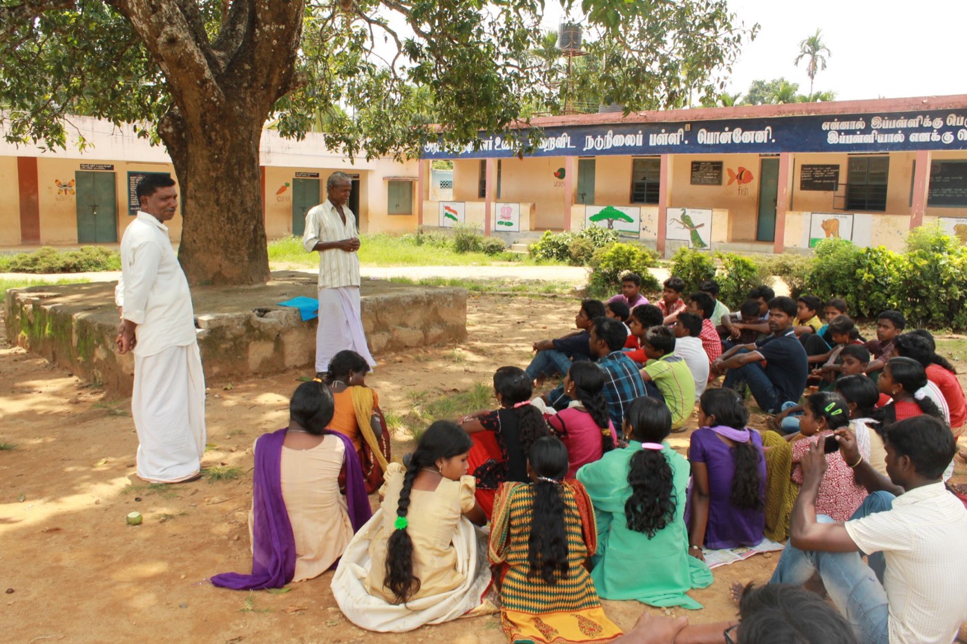 Children and daily life at Vidyodaya, Gudalur