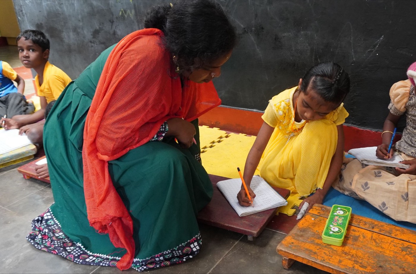Children and daily life at Vidyodaya, Gudalur